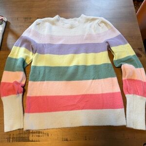 LOFT Multicolor Striped Women's Sweater